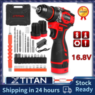 XTITAN 16.8V Brushless Cordless Electric drill With Accessories Hand Drill Cordless Hammer Drill Cor