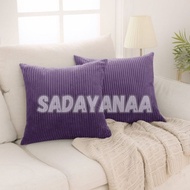 SADAYANA.ID - Cushion Cover Premium Corduroy Sofa Cushion Cover 30x30 35x35 40x40 45x45 50x50 60x60 