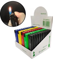 NIKKY 25PC - 50PCS CRICKET/YOWANT 005 LIGHTER NO FLASLIGHT WINDPROOF LIGHTER