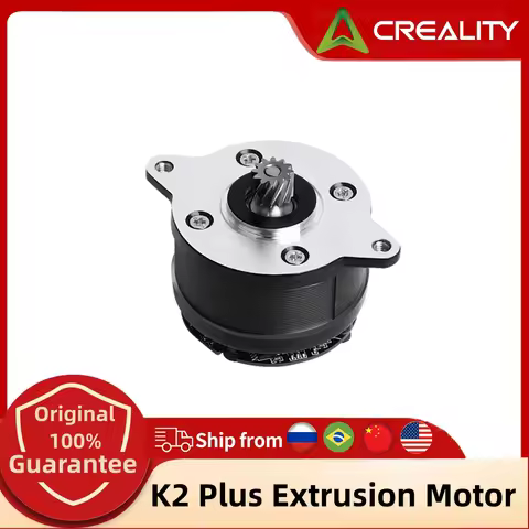 Creality K2 Plus Extrusion Motor Original Round extruder motor 0.8A_1.8 Degrees_L6_pressure Gear_D3_
