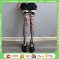 Women Fish Net Stocking Fishnet Stockings Fishnet Stockings Bowknot Lolita Black Fishnet Stockings