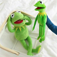 【TISS】ของเล่นสําหรับเด็ก กบเคอร์มิต Kermit น้องกบ ตุ๊กตากบ หุ่นเชิดมือ ของเล่น 60cm