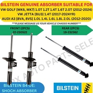 BILSTEIN GENUINE ABSORBER (FRONT, REAR) FOR VW GOLF [MK6, MK7] '12-24YR / JETTA [BU3] '17-24YR / AUD