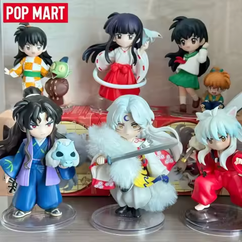 New Pop Mart Gong Inuyasha Warring States Journey Series Mystery Box Genuine Blind Box Guess Toys Ba