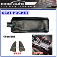 Universal PVC Seat Pocket Black