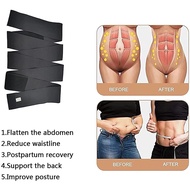 Waist Trainer Bandage Wrap for Women Invisible Wrap Waist Trainer Tape Wrapped Lumbar Support Belt Shapewear