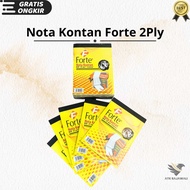 Nota Kontan Forte 2ply | Nota Kontan 2 Rangkap 1 Pack (10pcs)