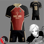 Anime Cosplay Blue Lock Michael Kaiser Bastard Munchen Jersey Full Set YOTACOS