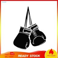 SDRU Boxing Gloves Pattern Styling Auto Car Truck Personality Decal Sticker Decor