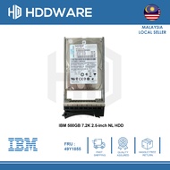 IBM 500GB 7.2K 2.5-inch NL HDD // 49Y1854 // 49Y1855 // 49Y1851