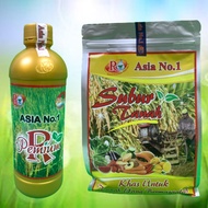 1KG SUBUR TANAH FREE 1L R PREMIUM ASIA NO 1 sesuai utk semua jenis tanaman Tanah Masam, Tanah yg ber
