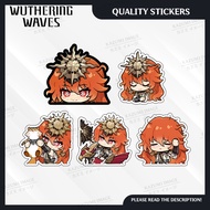 Wuthering Waves - Augusta - Peeker - Waterproof Stickers