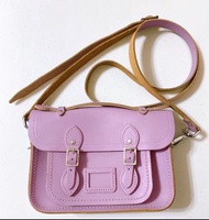 The Cambridge Satchel Company mini 紫色系迷你皮革劍橋包