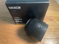 Nikon Z 40 f/2 水貨