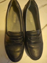 Dr Kong 女裝皮鞋 黑色返工鞋 護士鞋