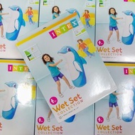 全新 Intex Dolphin Rocker Inflatable Ride-On Bouncer - Wet Set Collection ｜Intex 海豚不倒翁 充氣搖搖船 | 泳池沙灘玩水必