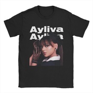 2025 gift for friends waffle shirt Ayliva Ayliva Singer Men's T Shirt Hipster Tee Shirt Short Sleeve