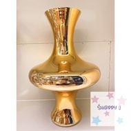 DT67-113 แจกันทรงโถสีทองล้วนสูง 45 ซม. M7-4 สินค้ามาใหม่! S.Happy