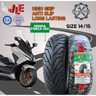 JLE TYRE  HONDA FORZA 350 TAYAR TUBELESS FORZA350 TYRE 120-70 15 TAYAR 140 70 14