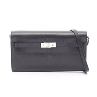 【二手】愛馬仕 HERMES Kelly To Go 肩背包，黑色，金屬配件，其他 Kelly To Go 黑色女士二手 A
