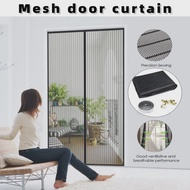New No Punching Magnetic Screen Door Curtain Anti Mosquito Insect Fly Bug Automatic Closing Household Ventilation Door Curtain