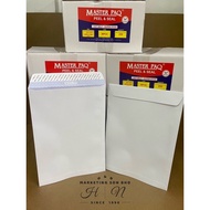 [100% Original] Envelope Master Paq A4 Size Butterfly White Envelope 9” x 12.3/4” / 229mm x 324mm