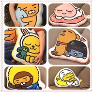 1PC 50CM Cartoon Cute Kakao Friends Plush Pillow Ryan Cocoa Plush Dolls Figure Soft Cushion Car Deco