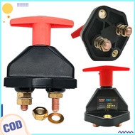 12V/24V 100A Battery Main Switch / Power Cut Off Switch Car 12v battery disconnect switch 500AMP
