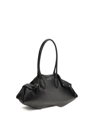 Alexander Mcqueen Manta Shoulder Bag - Black/silver, UNI