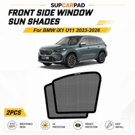For BMW Ix1 U11 2023-2026 Side Window Sunshade, Heat Insulation Privacy Curtain Breathable Mesh Car 
