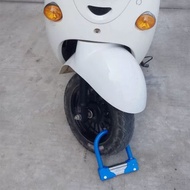 Scooter motorcycle u lock security