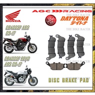 HONDA DISC BRAKE PADS CB400 SUPER 4 ABS 09 - 17 , CB400SF ABS 09 - 17 , CB400SF REVO ABS 09 - 17 BLA