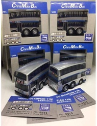 Q Version Hong Kong Bus Chinese Volvo Olympia VA64 North Horn 112 Pull Back Toy