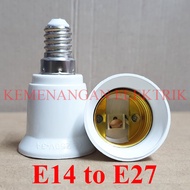 E14 TO E27 LIGHT CONVERTER ADAPTER E14 TO E27