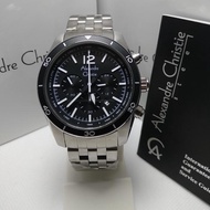 jam tangan pria Alexandre Christie AC 6407MC Silver original
