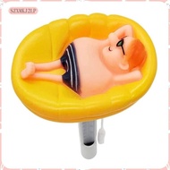 [szxmkj2lp] Floating Pool Thermometer 32F to 122F with Lanyard Funny High Precision Yellow Swimming 