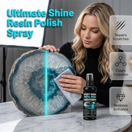 Epoxy Resin Polish Spray Scratch Remover, Resin Polishing Cleaner, High Gloss Finish for Metal Stone