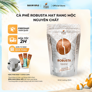 [TẶNG PHIN] Cà Phê Robusta Hạt Rang Mộc (Cơ Bản) - 250g/500g/1kg - Cafe Rang Xay Nguyên Chất Chính H