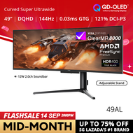 PRISM+ 49AL | 49" 144Hz Curved Ultrawide OLED 0.03ms 148% sRGB Gaming Monitor [5120 x 1440]