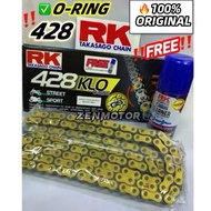 ✅100% ORIGINAL 428 O RING RK CHAIN RANTAI 428H O-RING LC Y15 RS 4S 5S SPROCKET RK SPOKET SPOCKET RKM