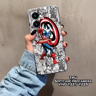 HP Latest Vivo Y22 / Y22S Case - Leviora Case - Spiderman Fashion Case - Vivo Y22 / Y22S Softcase - 