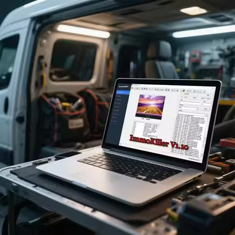 ImmoKiller V1.10 ECU Programmer IMMO Service Tool V1.2 - New IMMO off Software 2-in-1 2025 Year hot 