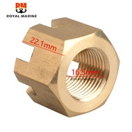 Castle Lâu Đài Đai Ốc Cánh Quạt Cho Động Cơ Yamaha Outboard 2T 100-350HP 4T F75- F350 Parts Phụ Tùng