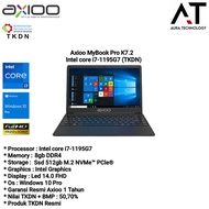 Axioo MyBook Pro K7.2 (8N5) TKDN i7-1195G7 8GB 512GB 14.0 WIN10 PRO