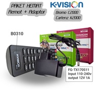 Original Bromo c2000 K vision adapter remote