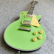 Gibson Les Paul กีต้าร์ไฟฟ้าที่กำหนดเอง Surf กีตาร์มืออาชีพเขียว