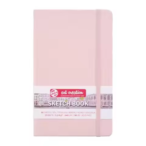Tarens T9314-012M Art Creations Sketchbook, Drawing Notebook, 5.1 x 8.3 Inch 13 x 21 cm,, Thickness: