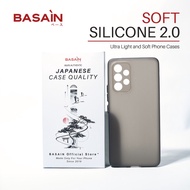 BASAIN Casing Samsung A53 Soft Silicone 2.0 Case - Black