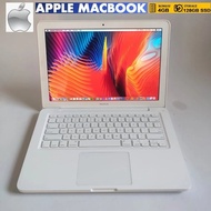 (New Arrivals) laptop apple macbook white 2.1 bergaransi