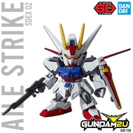 BANDAI SDEX Aile Strike Gundam - SD Gundam EX-Standard 02 Gundam Seed Destiny Plastic Model Kit G2U